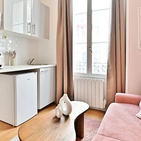 Magnifique Neuf Rose 14eme - Ii Apartment